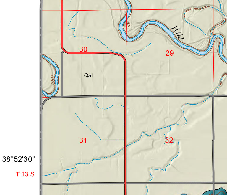 small geologic map