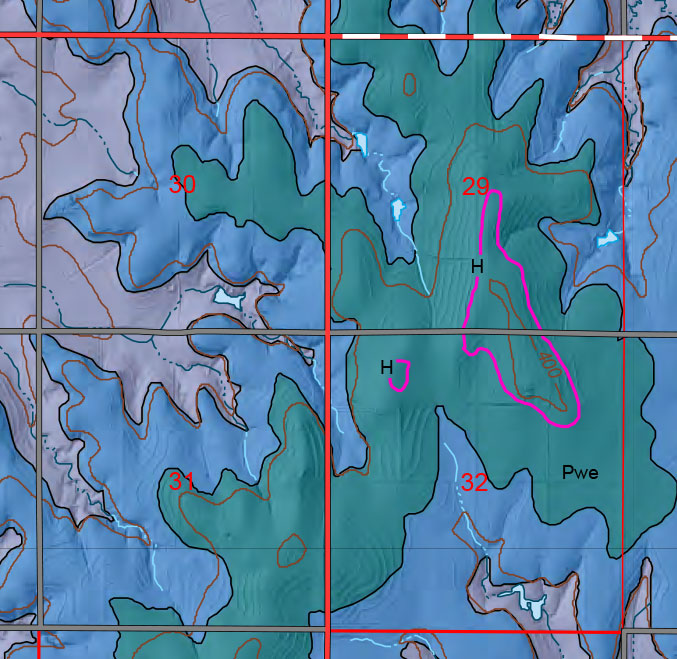 small geologic map