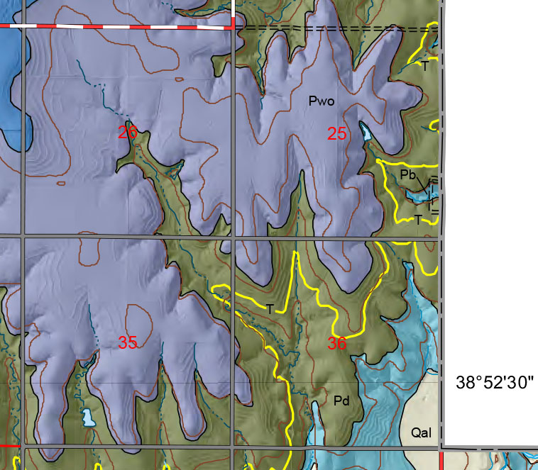 small geologic map