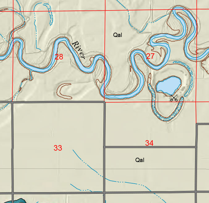 small geologic map