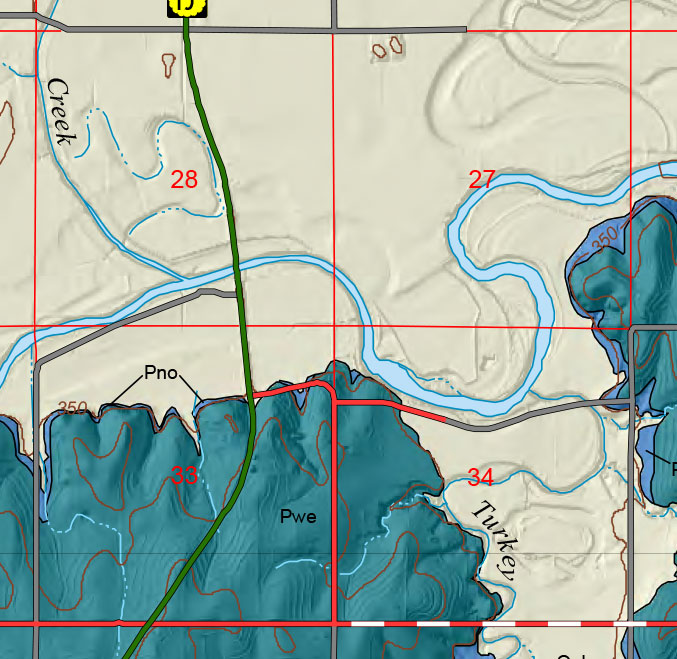 small geologic map