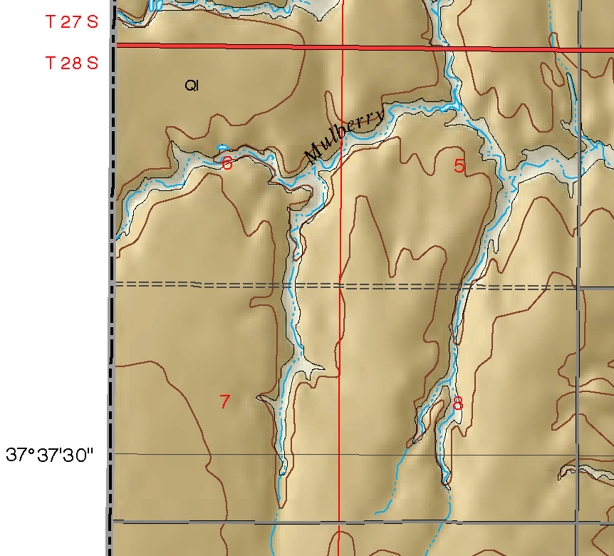 small geologic map