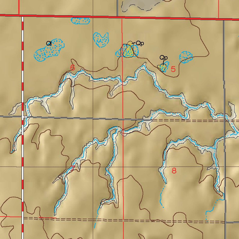 small geologic map