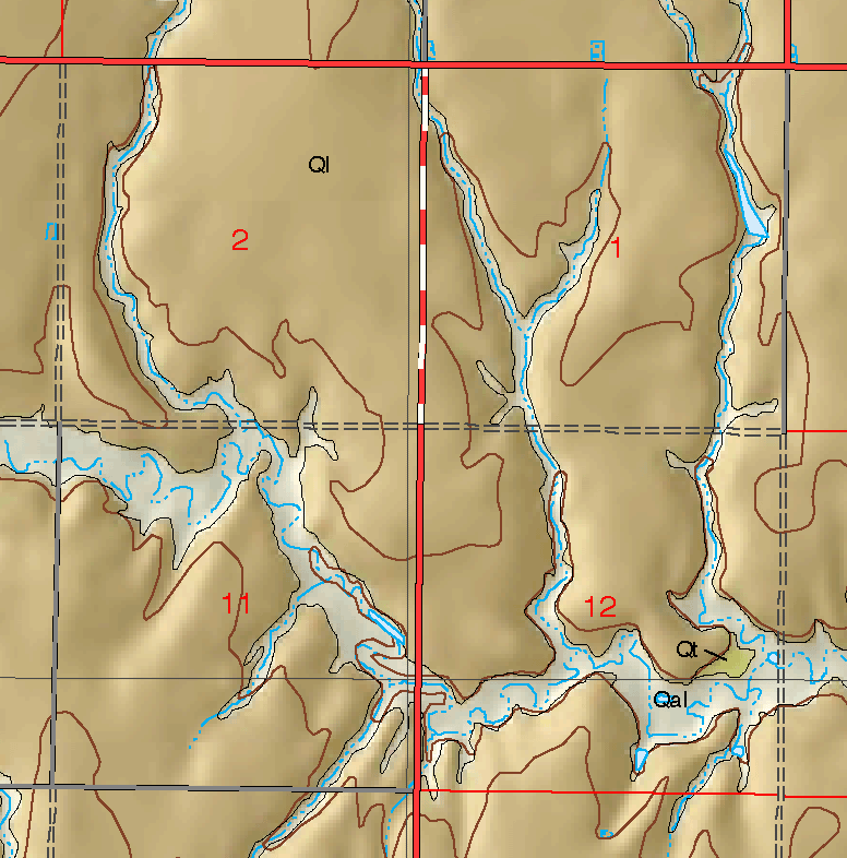 small geologic map