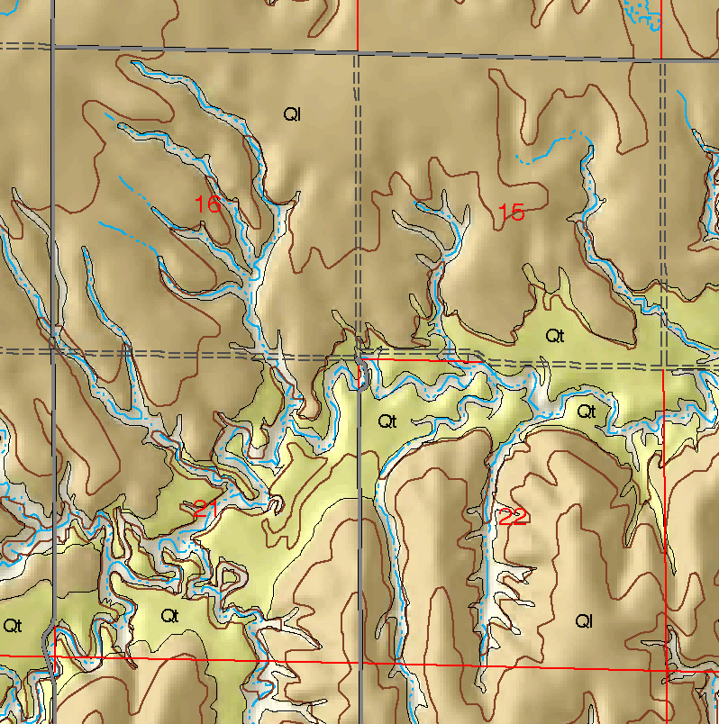 small geologic map