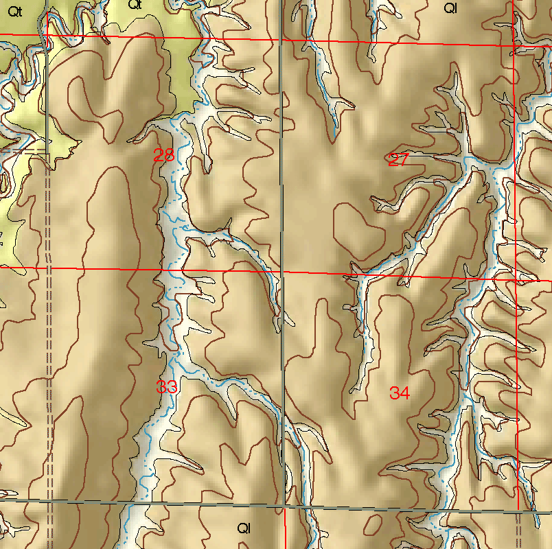 small geologic map