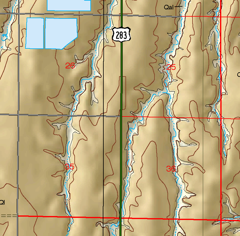small geologic map
