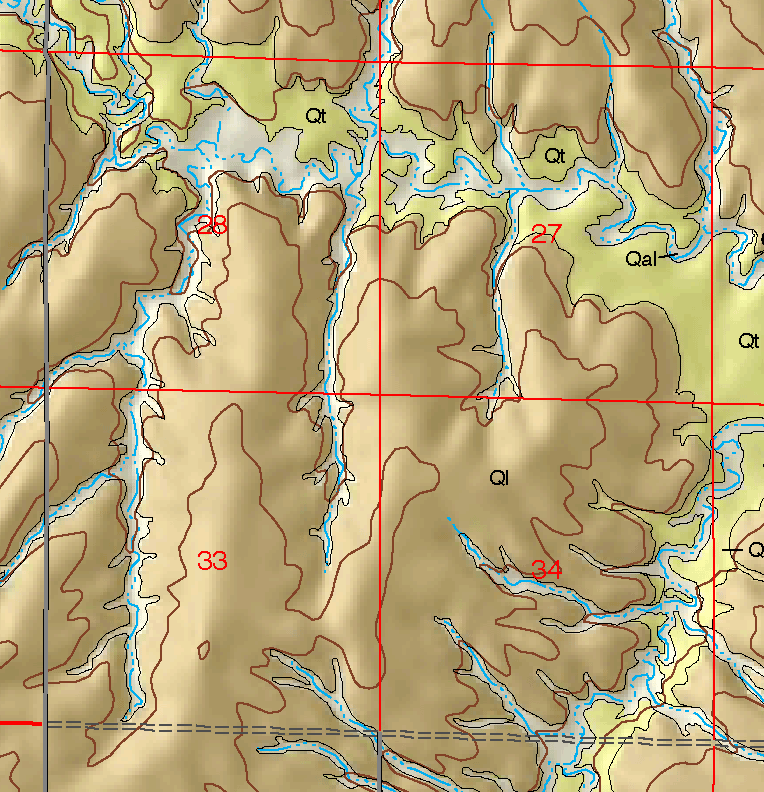 small geologic map