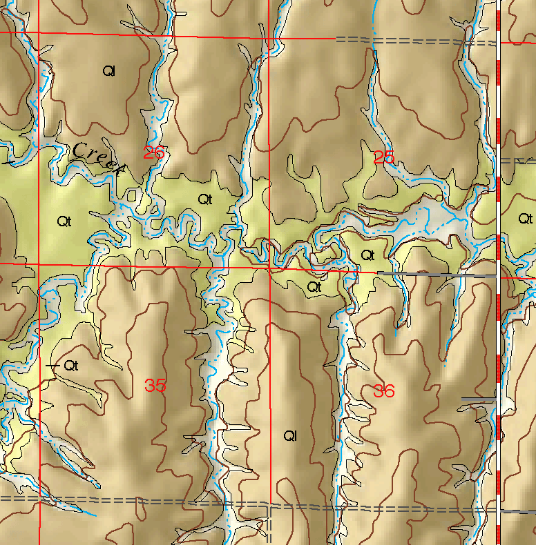 small geologic map