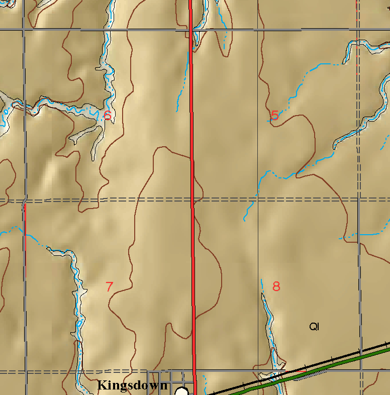 small geologic map