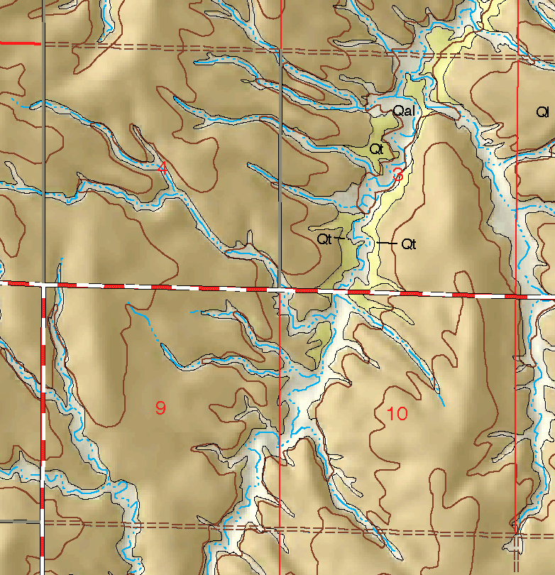 small geologic map