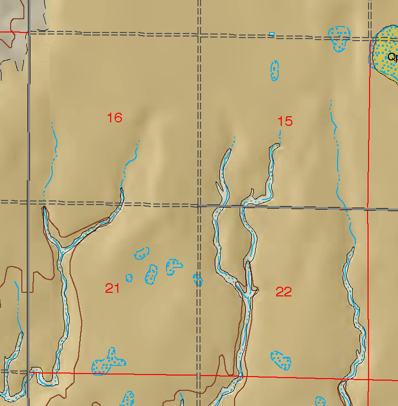 small geologic map