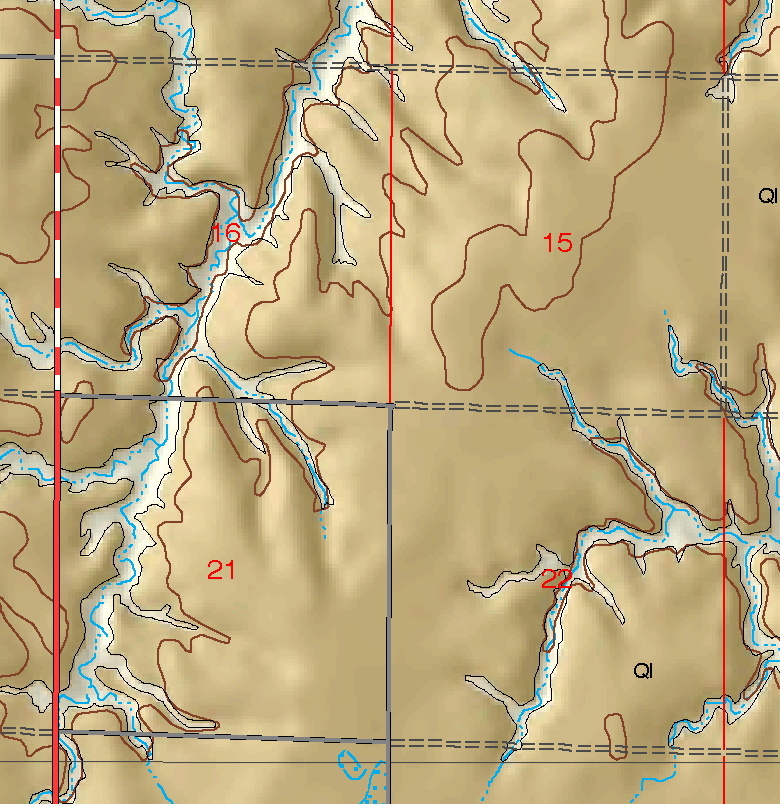 small geologic map