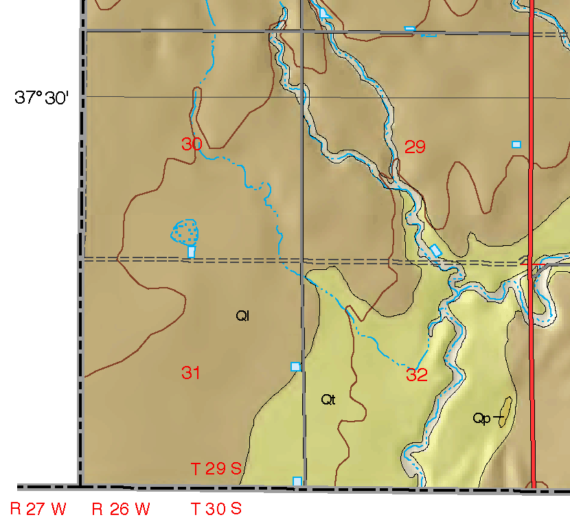 small geologic map