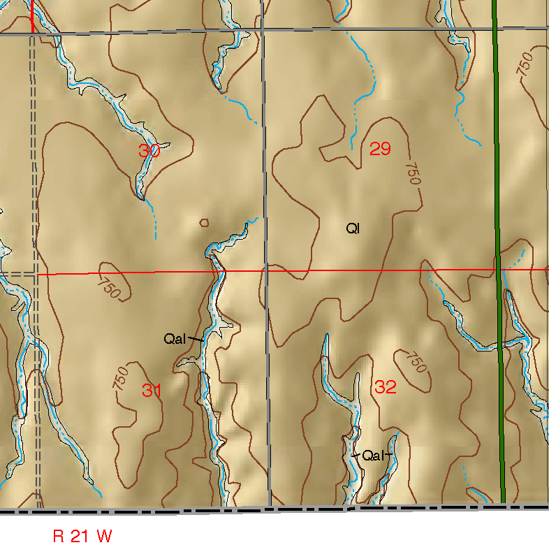 small geologic map