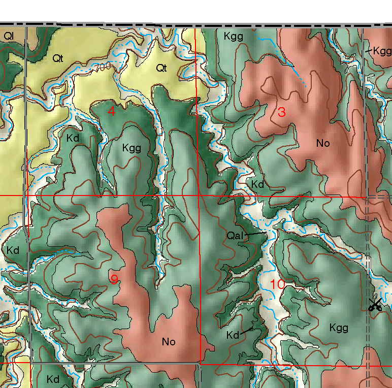 small geologic map