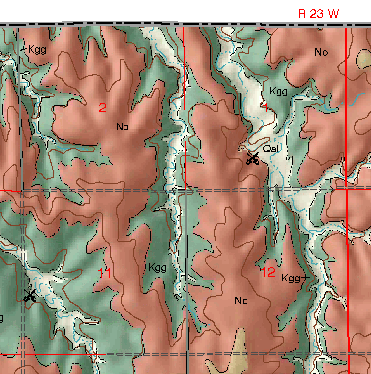 small geologic map