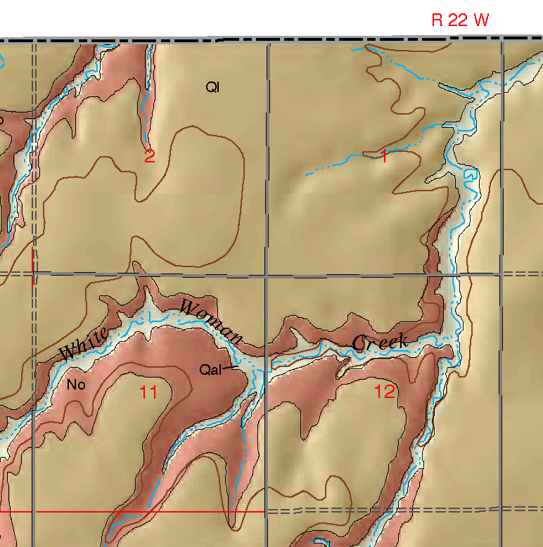 small geologic map