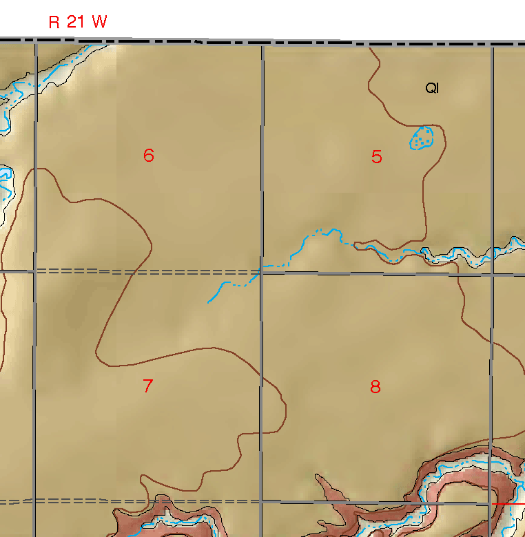 small geologic map