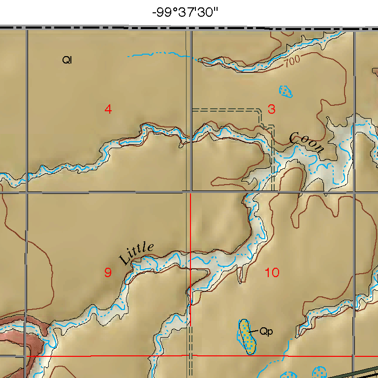 small geologic map