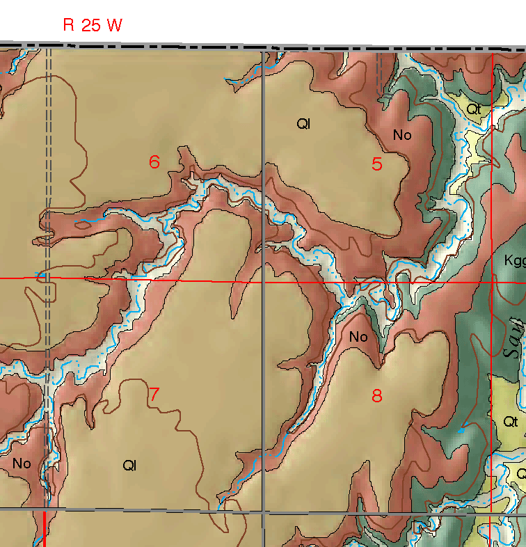 small geologic map