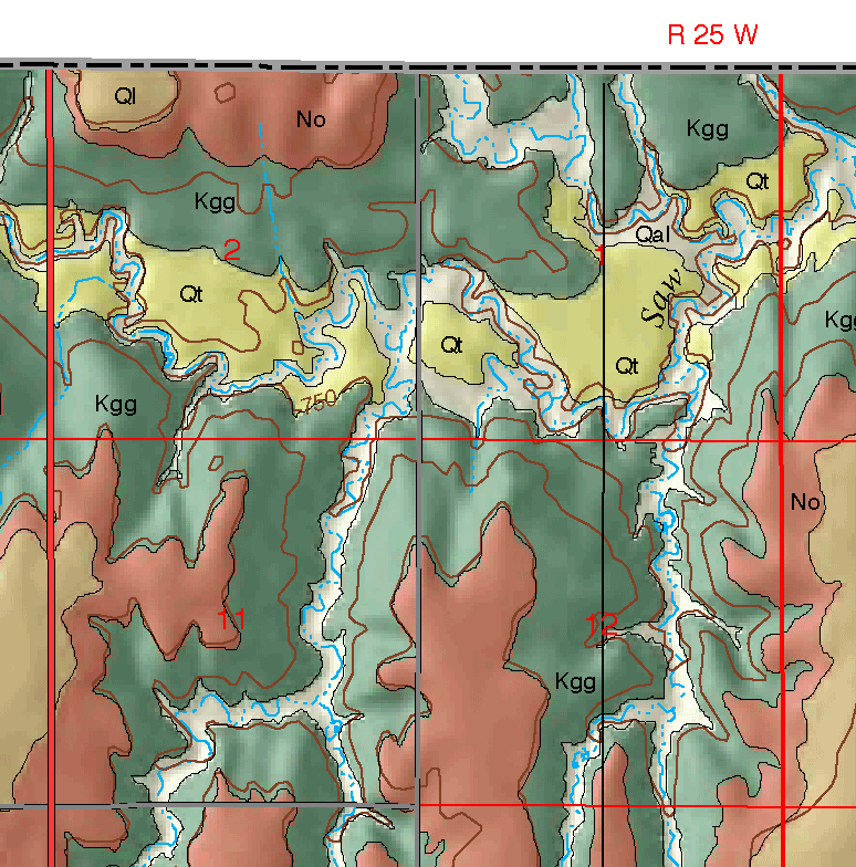 small geologic map