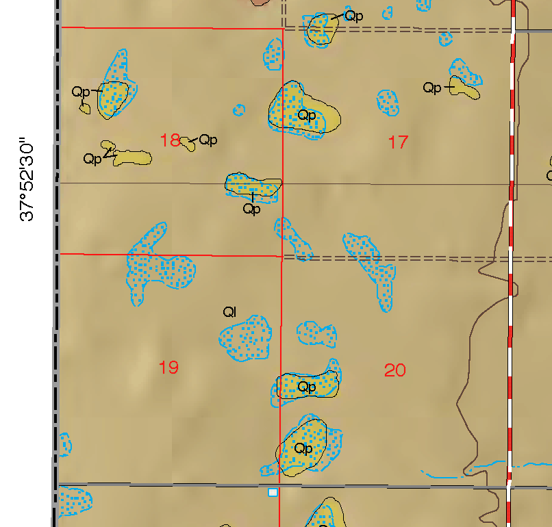 small geologic map