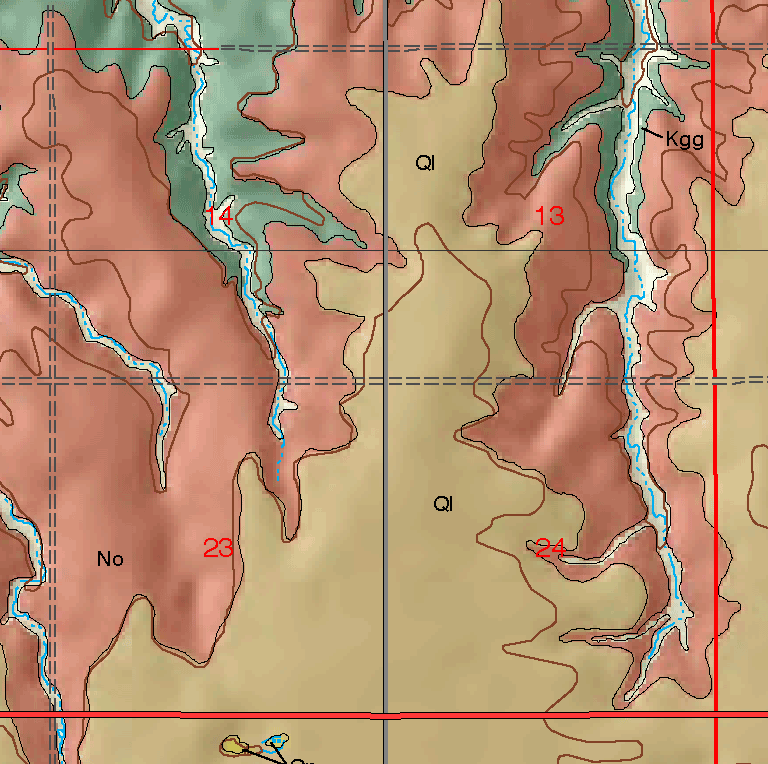 small geologic map