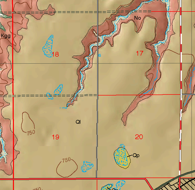 small geologic map