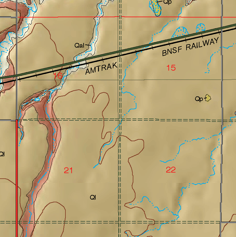 small geologic map