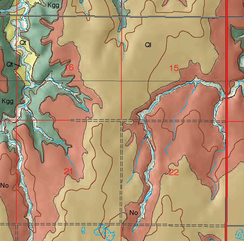 small geologic map