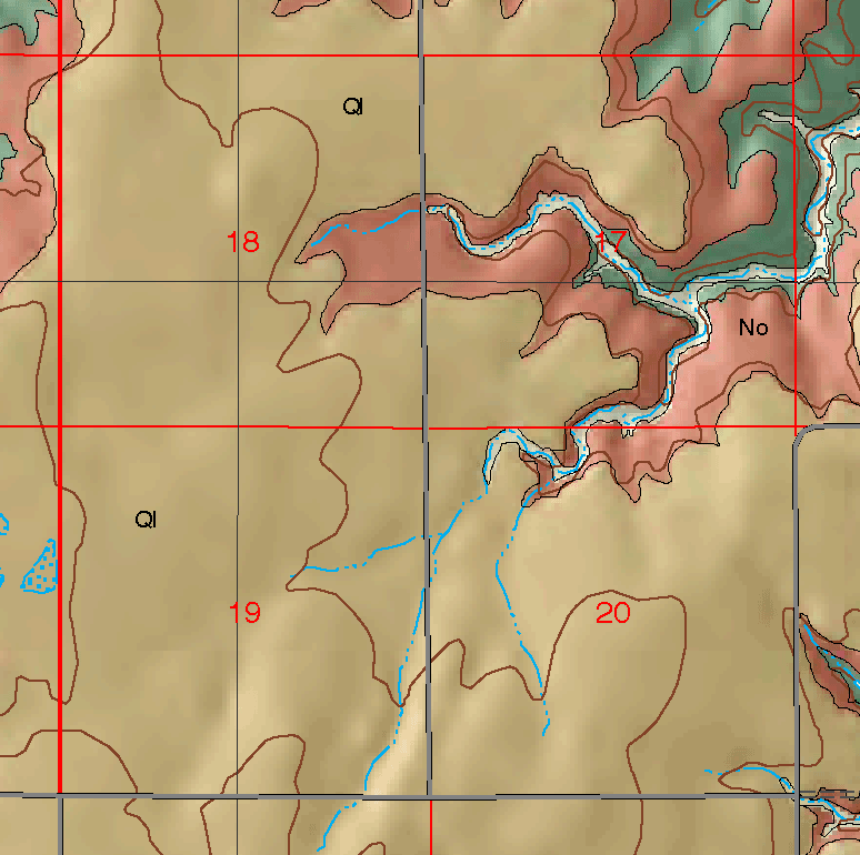 small geologic map