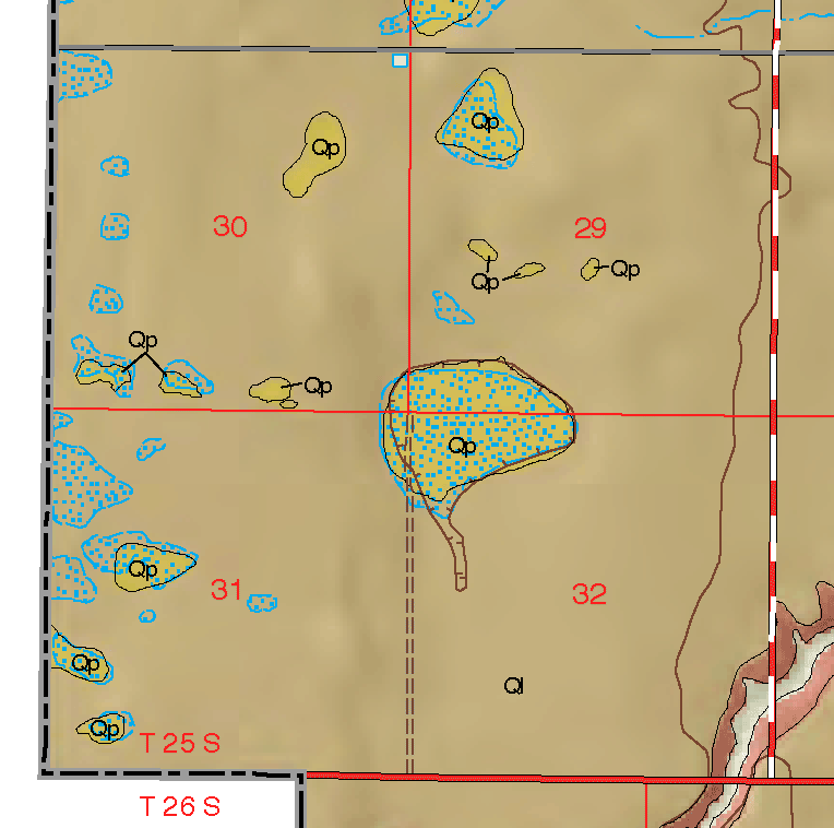 small geologic map