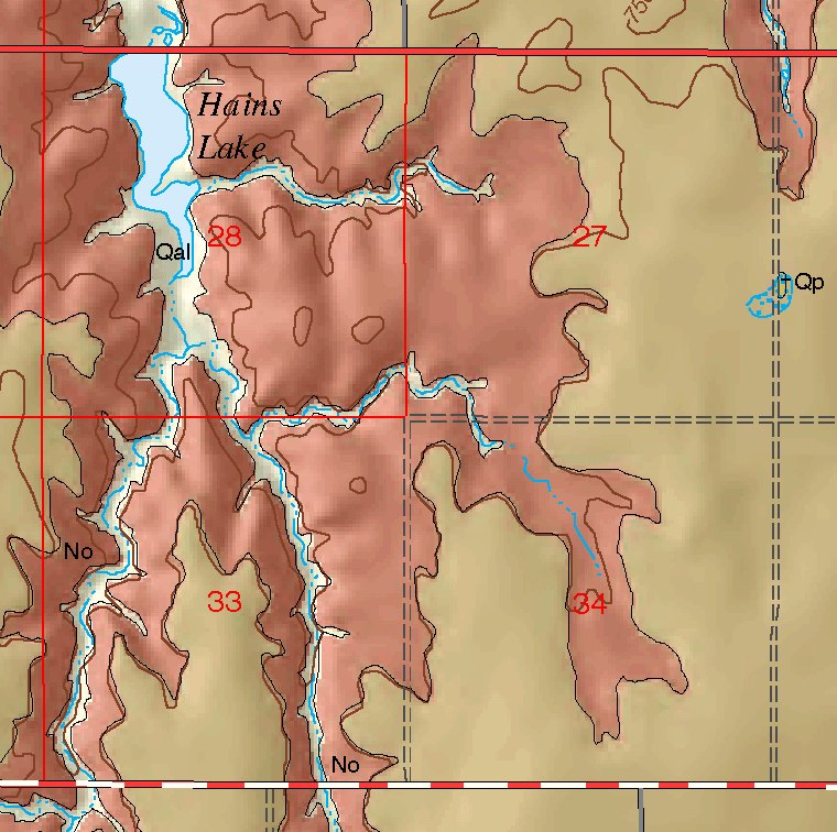 small geologic map