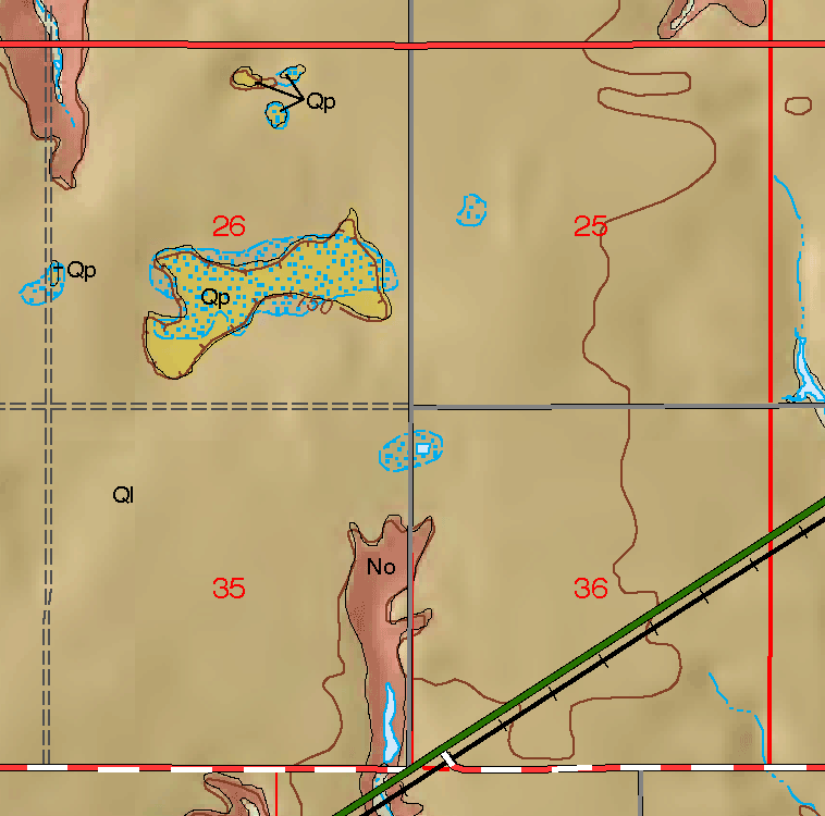 small geologic map