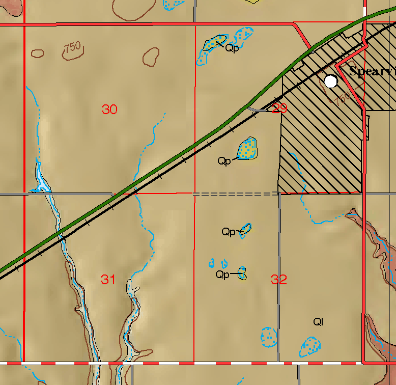 small geologic map