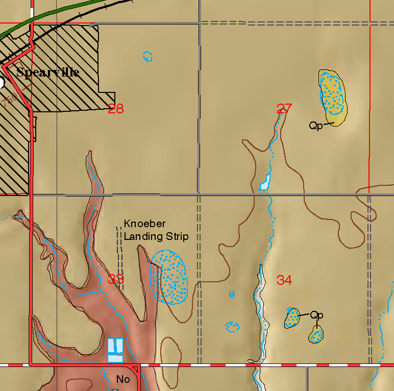 small geologic map