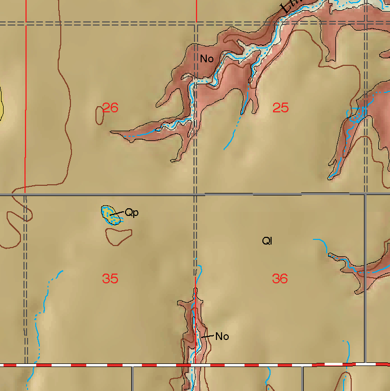 small geologic map