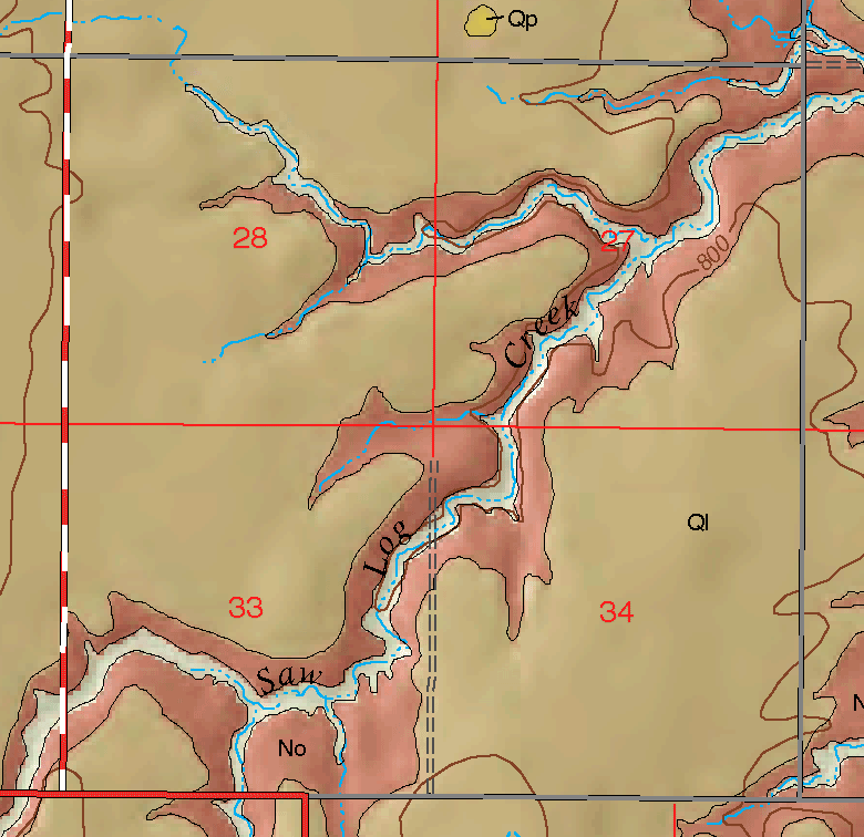 small geologic map