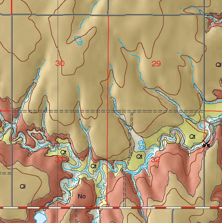 small geologic map