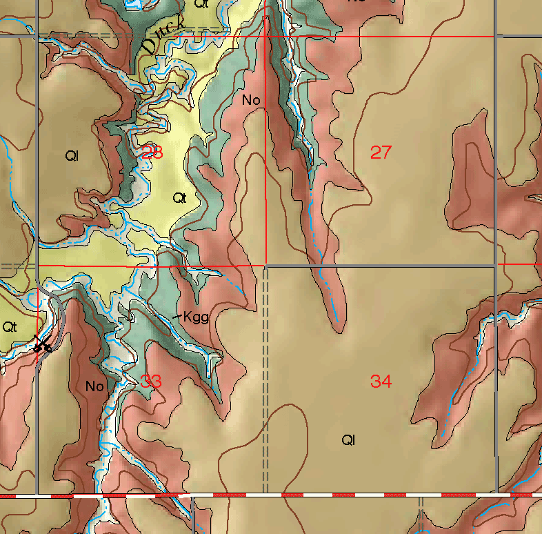 small geologic map