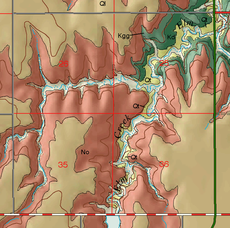 small geologic map