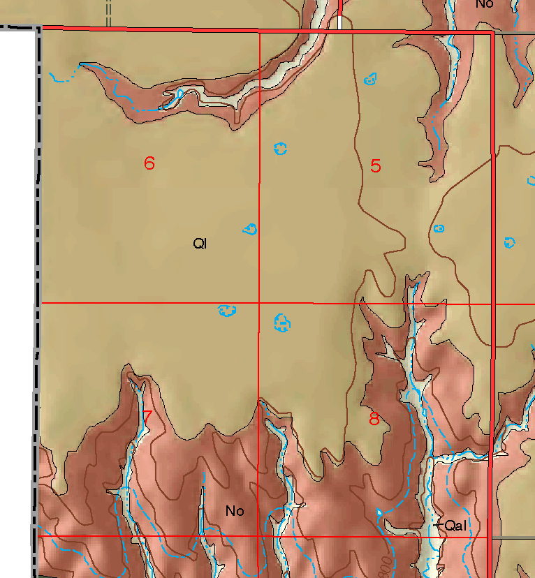 small geologic map