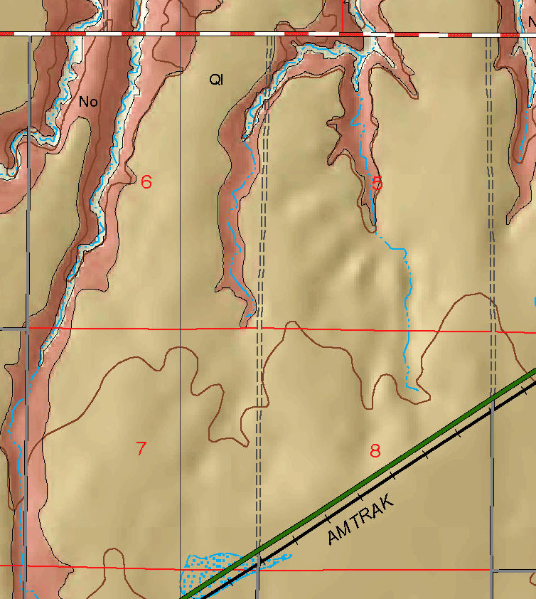 small geologic map
