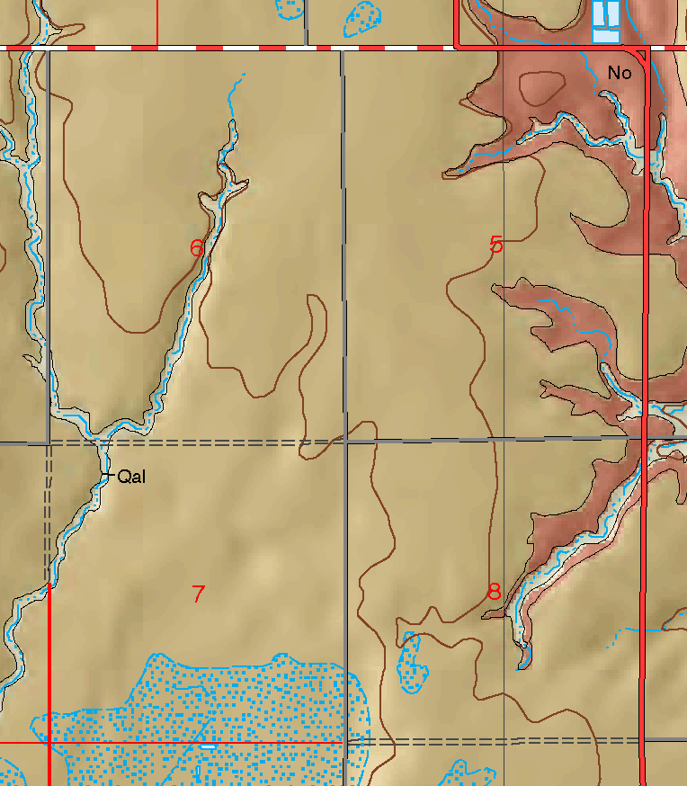 small geologic map