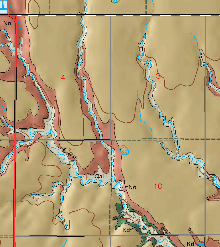 small geologic map