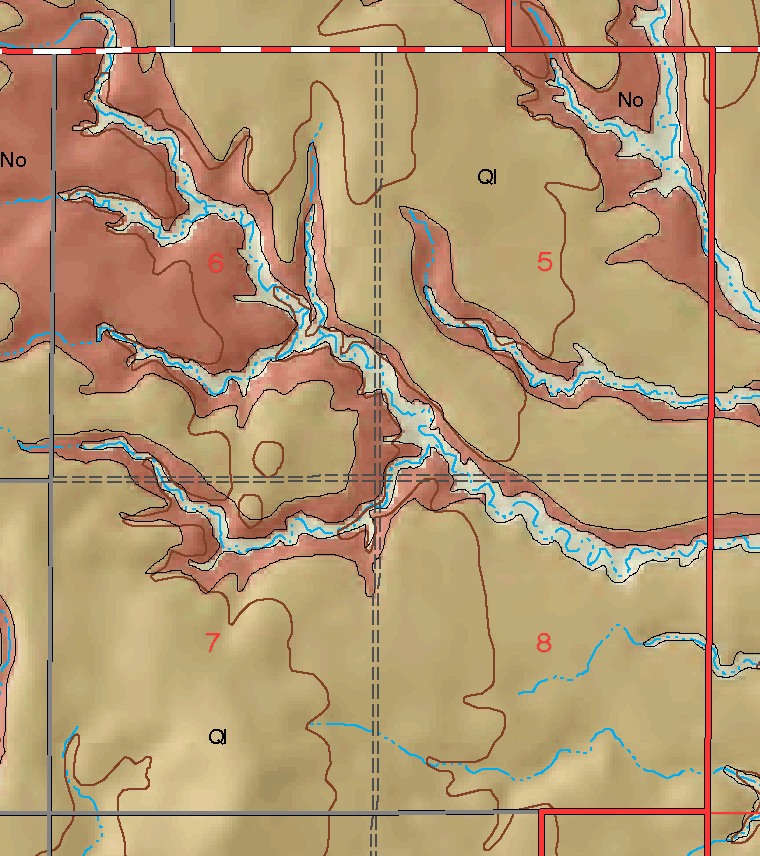 small geologic map
