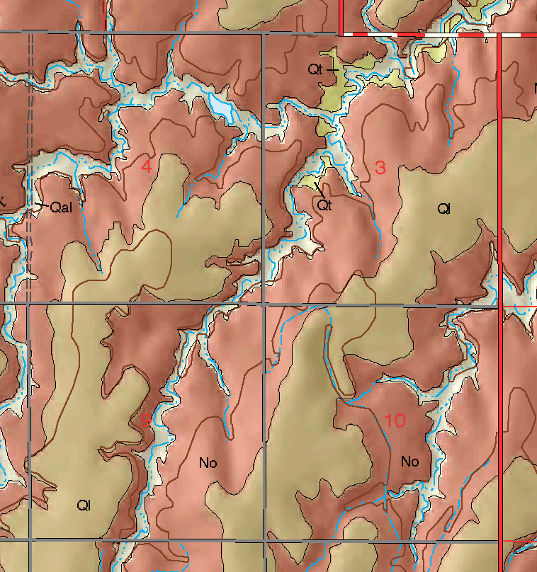 small geologic map