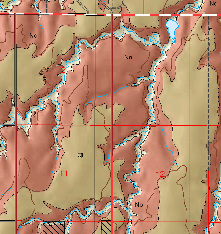 small geologic map