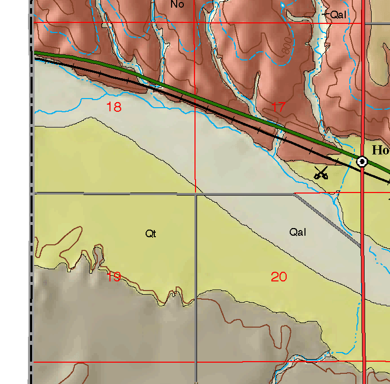 small geologic map